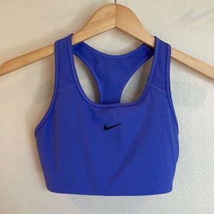 Nike swoosh sports bra